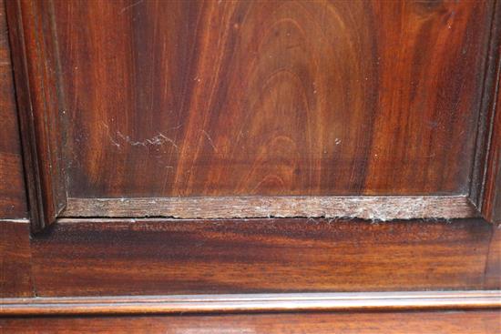 A mahogany longcase clock, the eight-day movement with brass dial by Philip Polkinghorn, St Austle, 200cm